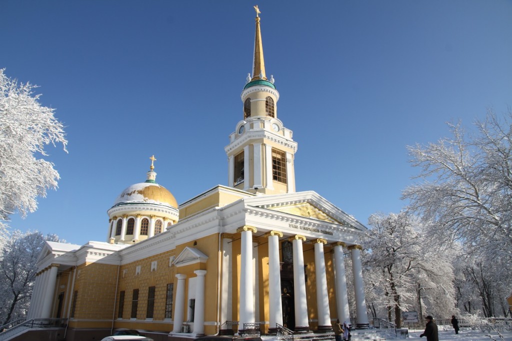 Могилев Спасо Преображенский собор внутри